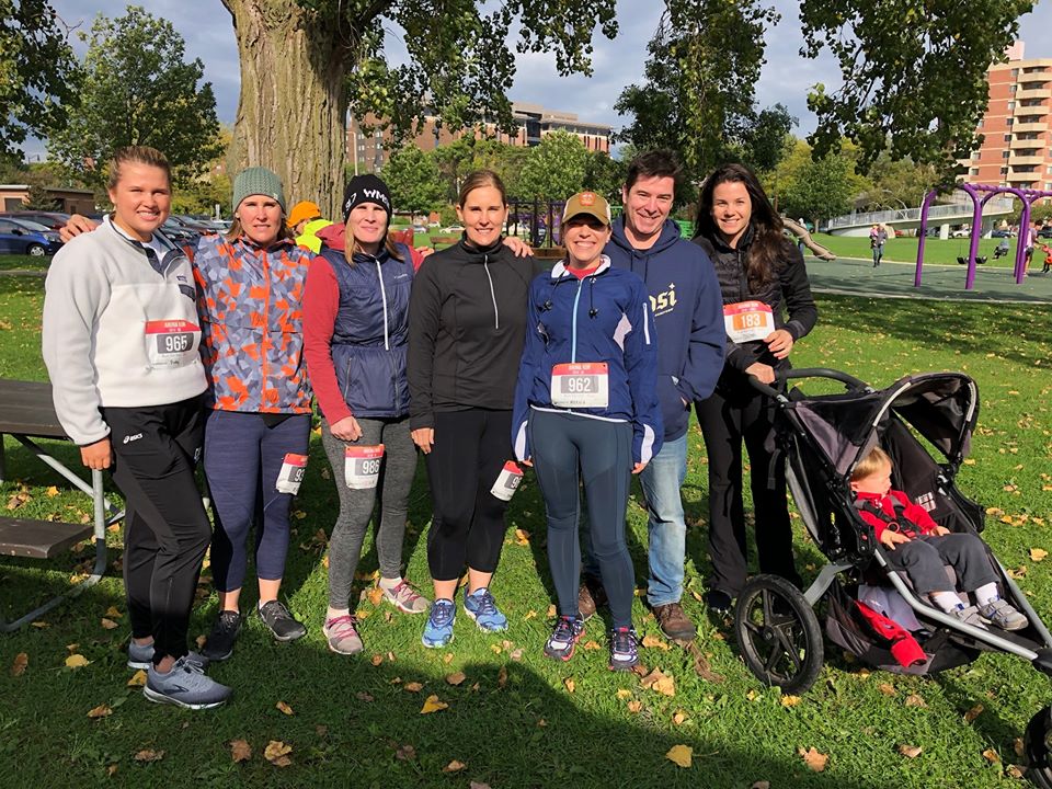 LocknCharge Team at Running For Her event