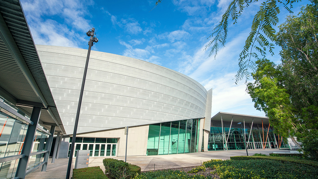 Exterior of Perth Conference Center